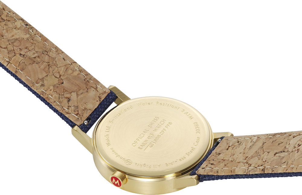 Herrenuhr Textilband - Mondaine Modell: A660.30360.40SBQ