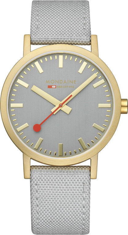 Herrenuhr Textilband - Mondaine Modell: A660.30360.80SBU