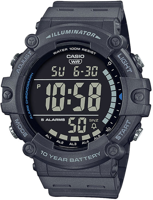 Casio AE-1500WH-8BVEF Herren Uhr • 10 Jahre Batterielaufzeit • Digitales Quarzwerk
