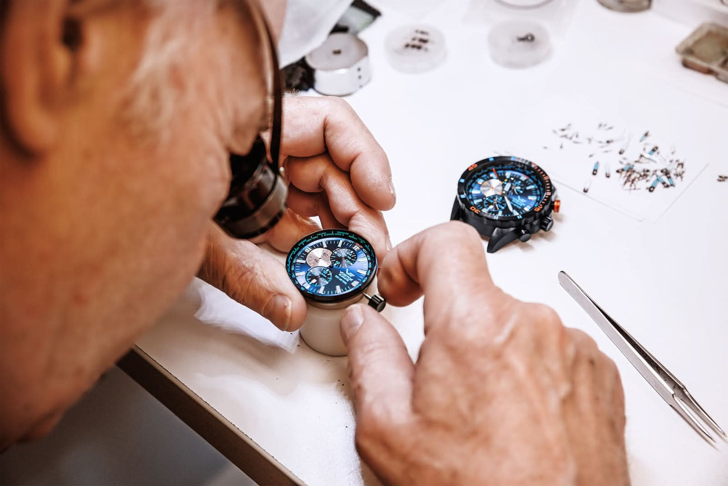 Vostok Europe Almaz YM26-320C654B Herrenuhr • K1 Sicherheitsglas • 20 ATM Wasserdichtigkeit