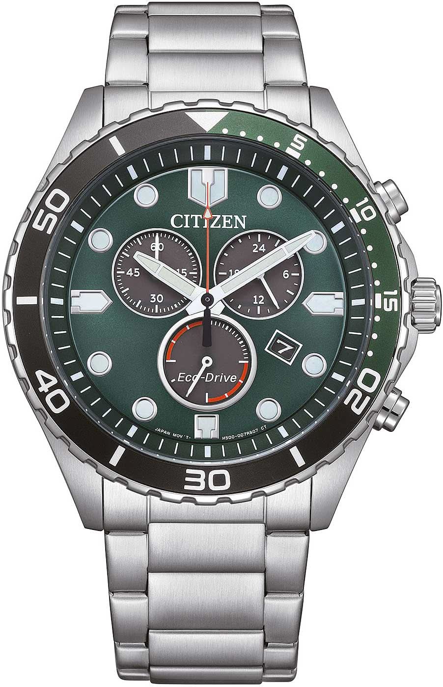 Citizen Eco-Drive AT2561-81X Men's Watch • Solar Powered • Sporty Diver Design