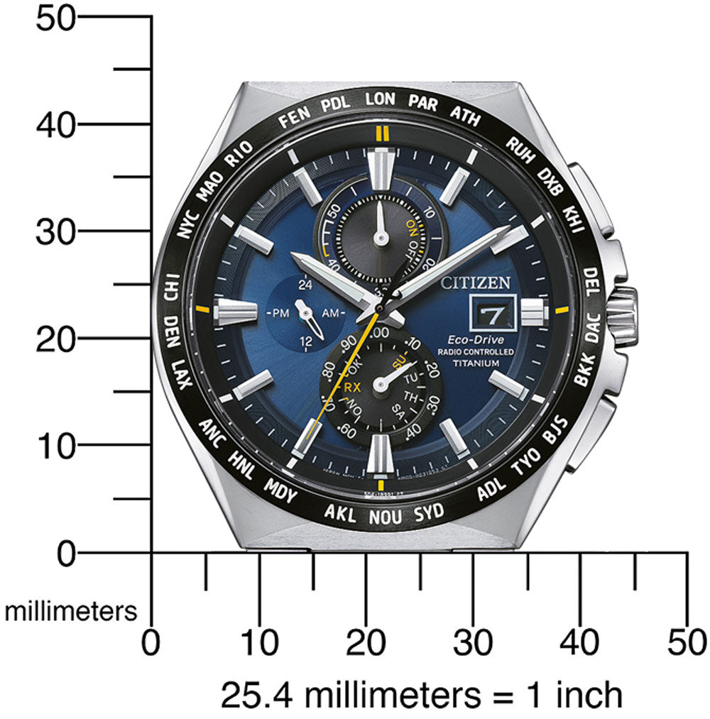 Citizen Radio Controlled AT8234-85L Uhr • High-Tech Titan • Funk