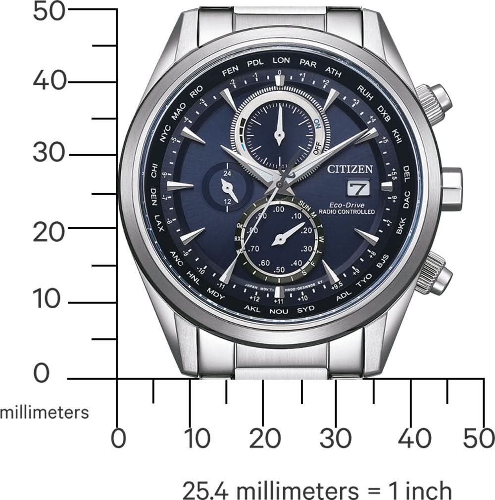 Citizen Radio-Controlled AT8260-85L Herrenuhr • Eco-Drive • Saphirglas
