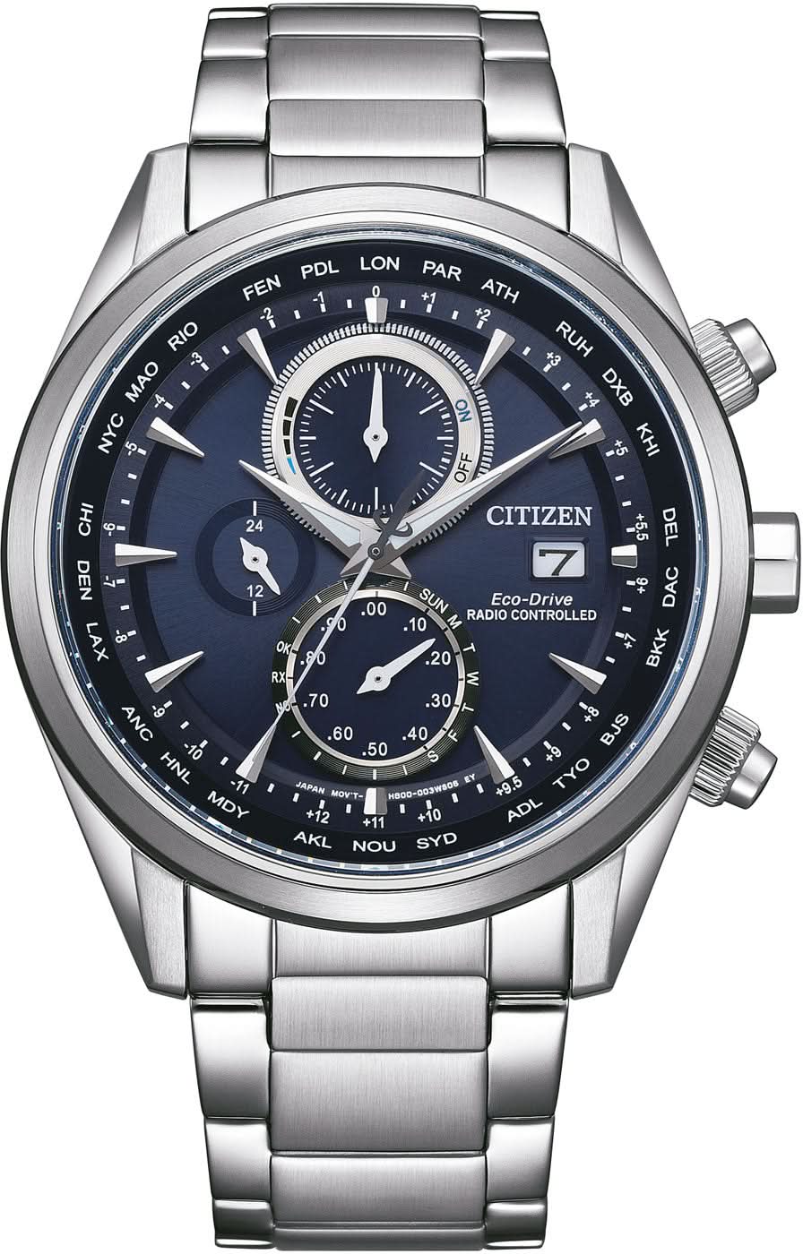 Citizen Radio-Controlled AT8260-85L Herrenuhr • Eco-Drive • Saphirglas