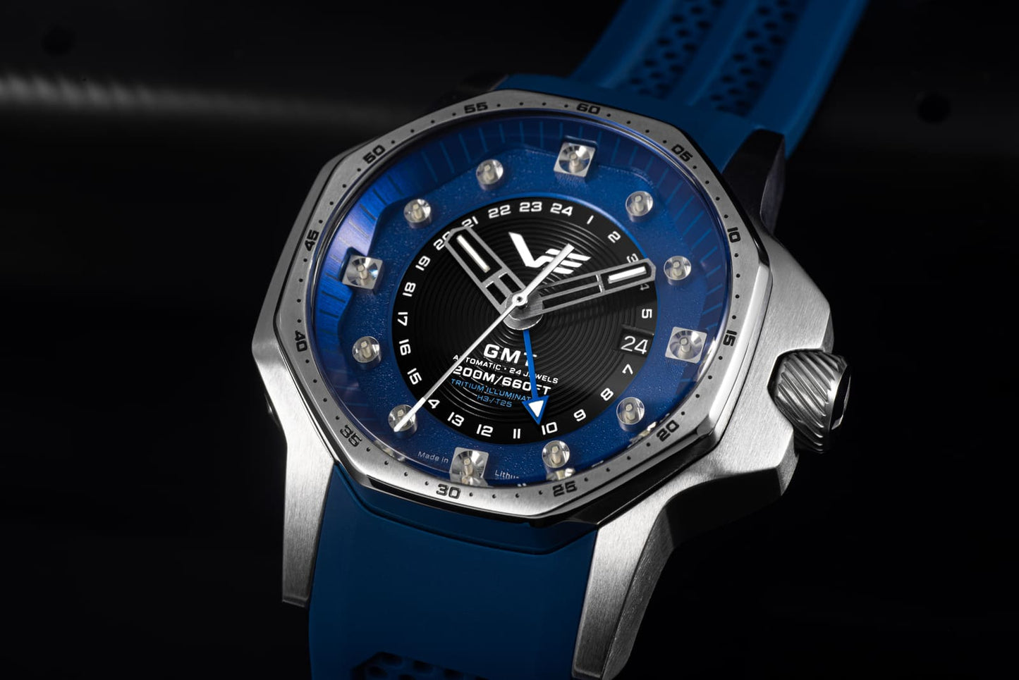Vostok Europe NH34-640A701 Herrenuhr • Tritium • K1 Glas