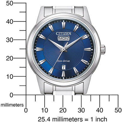 Citizen Urban AW0100-86LE Uhr • Eco-Drive • Blaues Zifferblatt