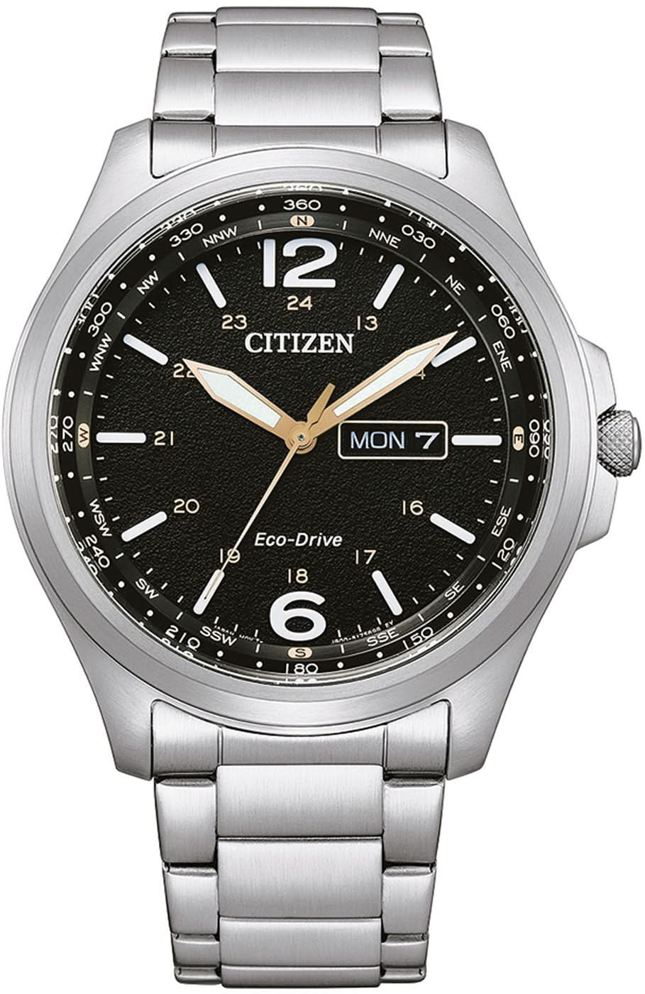 Citizen AW0110-82EE Herren Uhr • Eco-Drive • Edelstahl