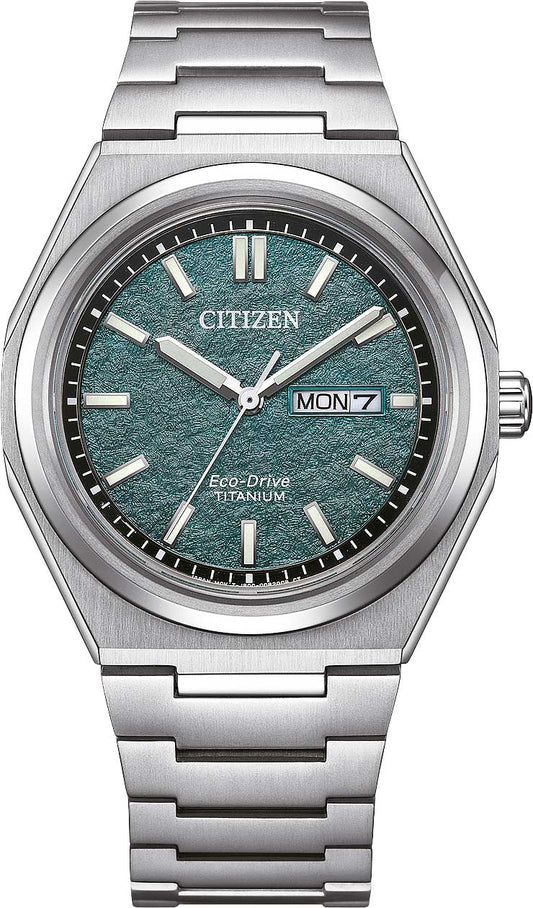 Citizen Zenshin AW0130-85XC Herren Uhr • Eco-Drive • Super Titanium