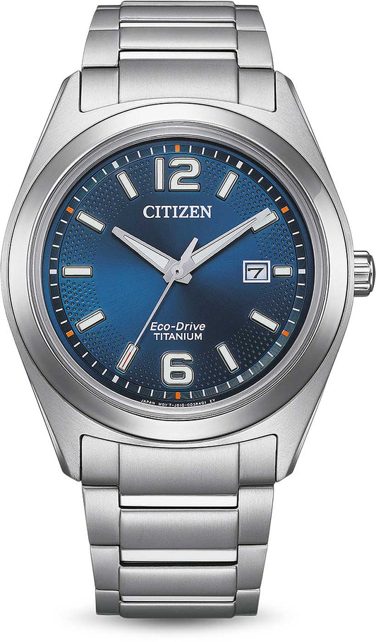 Citizen AW1641-81L Herren Uhr • Eco-Drive Antrieb • Super Titanium