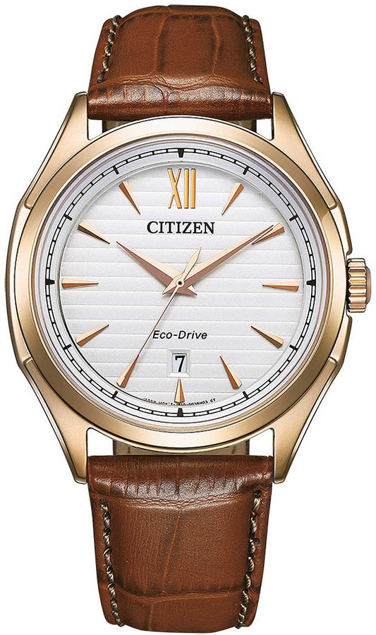 Citizen AW1753-10A Herren Uhr • Eco-Drive Antrieb • Mineralglas