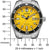 Citizen AW1760-81Z Watch • Solar Quartz • Yellow Dial