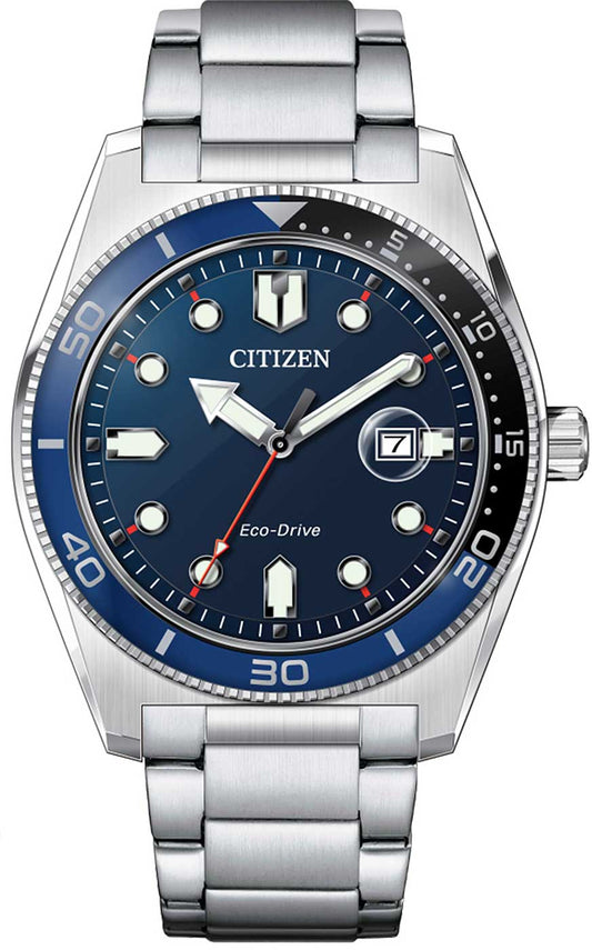 Citizen Core Collection AW1761-89L Herren Uhr • Eco-Drive • Mineralglas