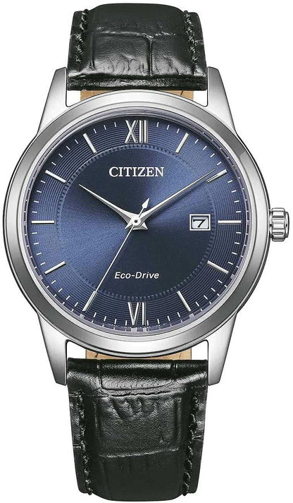 Citizen Eco-Drive AW1780-17L Herrenuhr • Solar-Antrieb • Elegantes Lederband