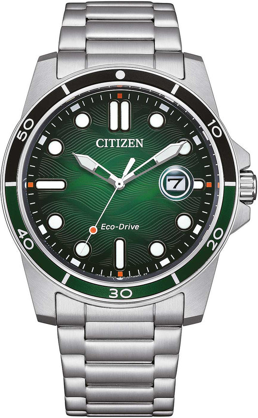 Citizen AW1811-82X Herren Uhr • Eco-Drive • Mineralglas