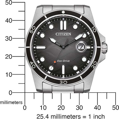 Citizen AW1816-89E Men's Watch • Eco-Drive Solar Powered • 10 Bar Water Resistant