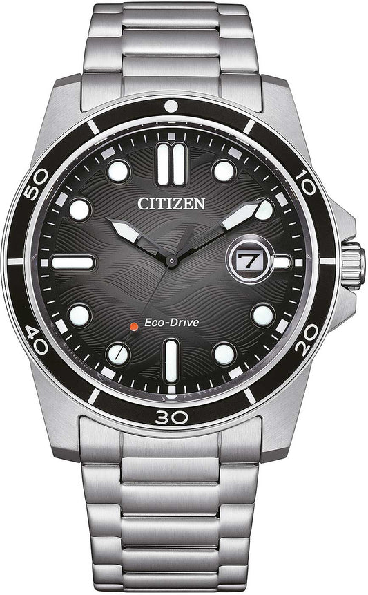 Citizen AW1816-89E Herren Uhr • Eco-Drive • Mineralglas