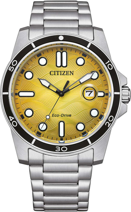 Citizen AW1816-89X Herren Uhr • Eco-Drive Solar • Edelstahl