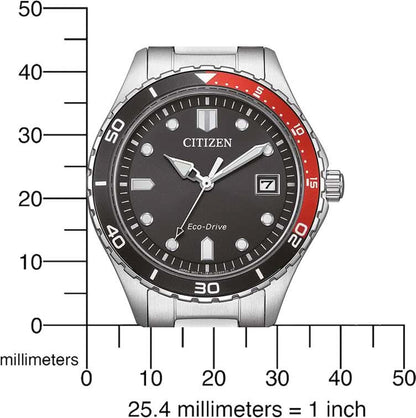 Citizen Eco-Drive AW1820-81E Herrenuhr • Solar Lichtantrieb • Edelstahl
