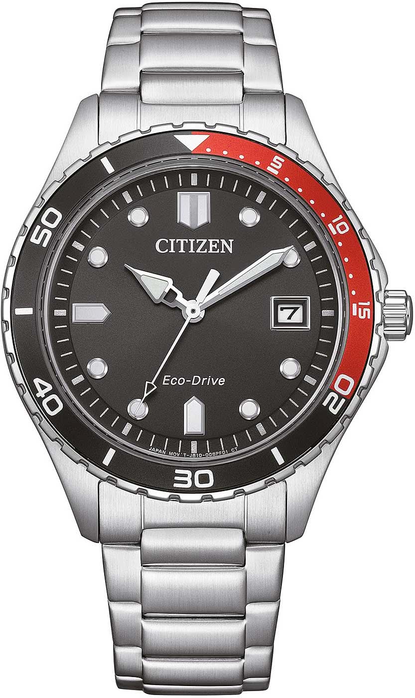 Citizen Eco-Drive AW1820-81E Herrenuhr • Solar Lichtantrieb • Edelstahl