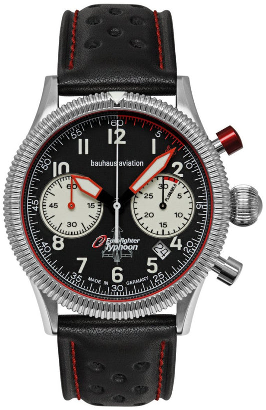 Bauhaus Aviation 2518-2 Herrenuhr • Automatik Chronograph • Made in Germany