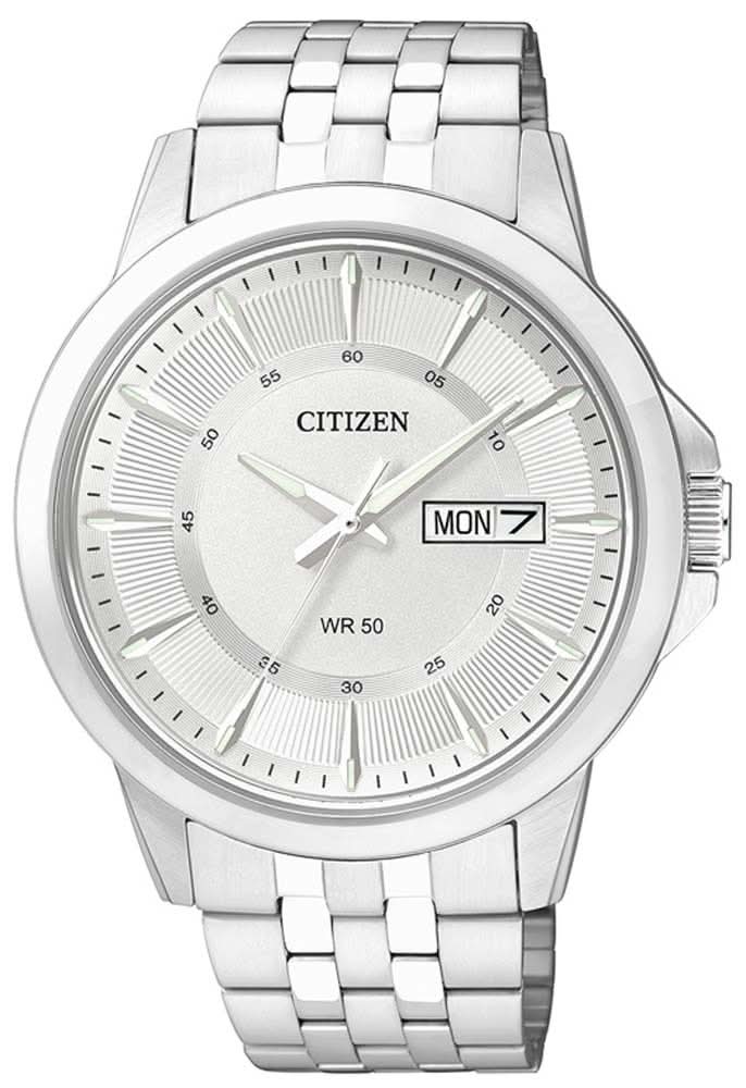 Citizen BF2011-51AE Men's Watch • Day-Date • Stainless Steel