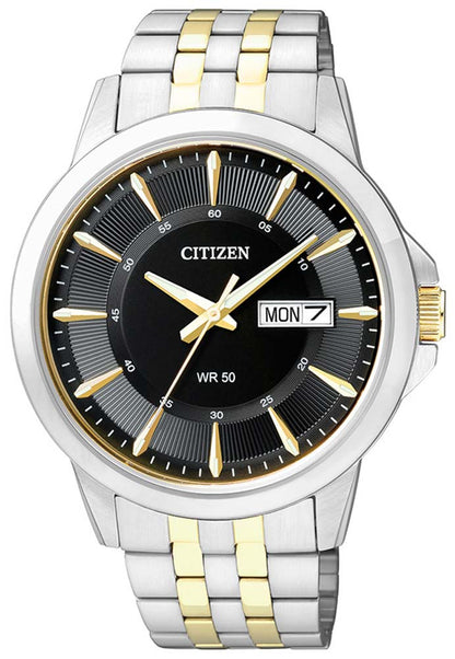 Citizen BF2018-52EE Herrenuhr • Bicolor-Design • Tag-Datum-Anzeige