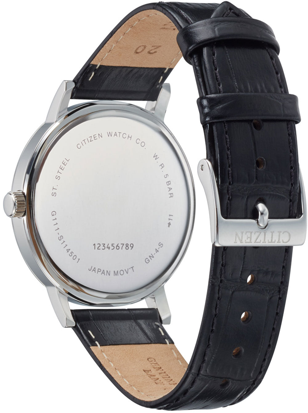 Citizen Klassik BI5070-06A Uhr • Elegantes Design • Edelstahlgehäuse