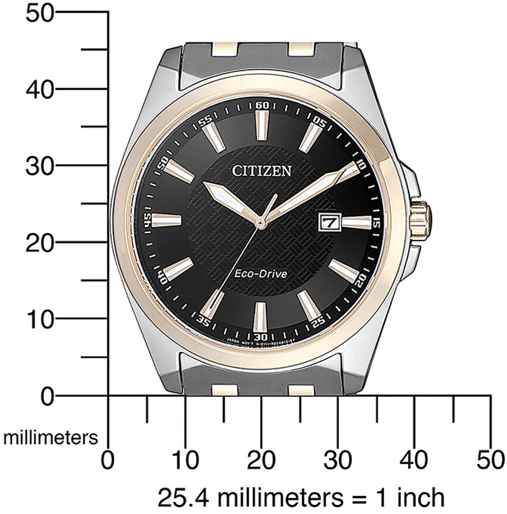 Citizen BM7109-89E Herrenuhr • Eco-Drive Solarantrieb • Kratzfestes Saphirglas