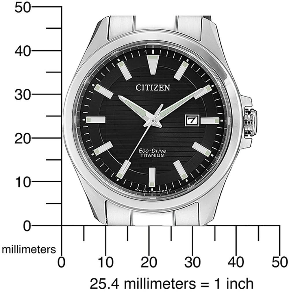 Citizen BM7470-84E Men's Watch • Sapphire Glass • Super Titanium