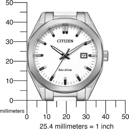 Citizen BM7620-83A Men's Watch • Eco-Drive • 10 Bar Water Resistant