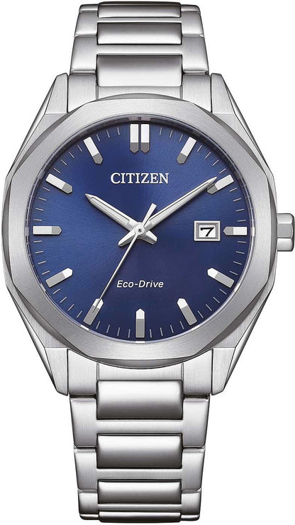 Citizen BM7620-83L Men's Watch • Eco-Drive Solar • Blue Dial