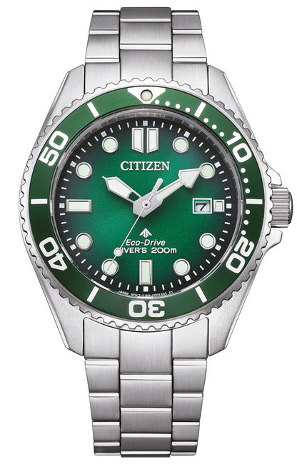 Citizen Promaster Marine BN0261-51W Uhr • Eco-Drive • Super Titanium