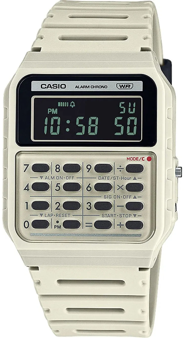 Casio Vintage CA-53WB-8BEF Uhr • Retro-Design • Rechner