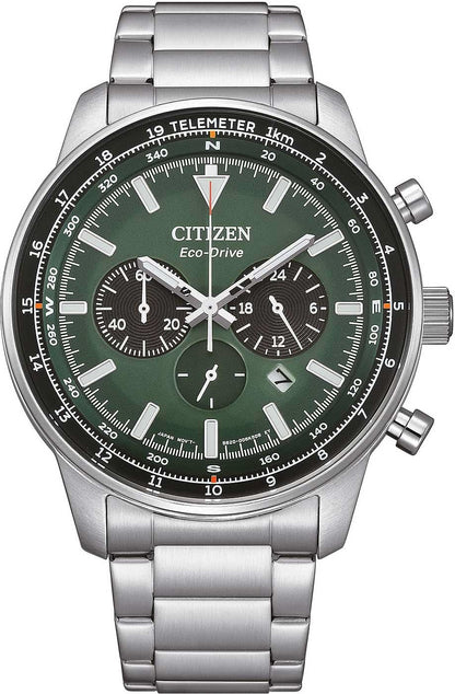 Citizen CA4500-91X Herrenuhr • Eco-Drive Solar-Antrieb • Chronograph