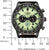 Citizen CA4505-21X Herrenuhr • Eco-Drive Solar-Antrieb • Grünes Zifferblatt & Lederband