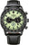Citizen CA4505-21X Herrenuhr • Eco-Drive Solar-Antrieb • Grünes Zifferblatt & Lederband