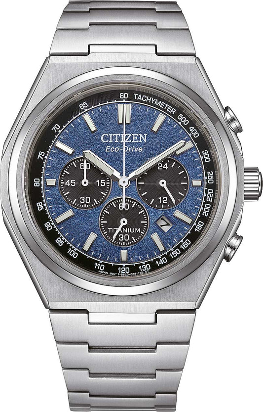 Citizen CA4610-85L Herrenuhr • Eco-Drive • Super Titanium