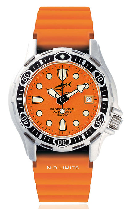 Chris Benz Deep 500M Automatic CB-500A-O-KBO Herren Uhr • Automatik • Saphirglas