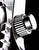 Chris Benz DEPTHMETER Chronograph 300M CB-C300-G-KBG Herren Uhr • 300m Hai-Proof • Saphirglas