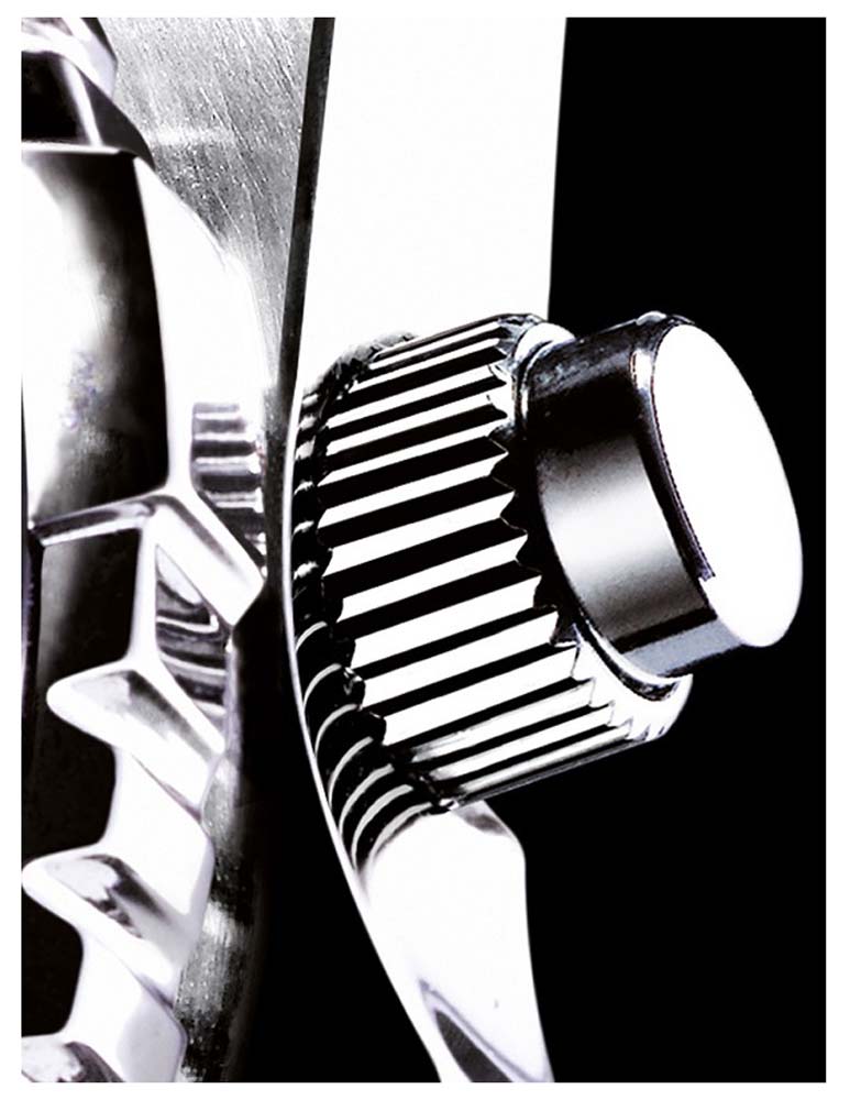 Chris Benz DEPTHMETER Chronograph 300M CB-C300-O-KBO Herren Uhr • 300m Wasserdicht • Saphirglas