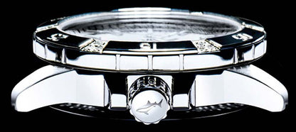 Chris Benz DIAMOND DIVER CB-DD200-S-MBJ Damen Uhr • Quarzwerk • Saphirglas
