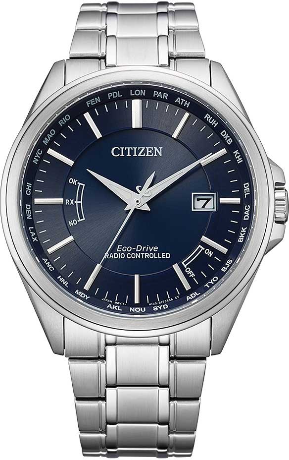 Citizen CB0250-84L Herrenuhr • Eco-Drive Funk & Solar • Kratzfestes Saphirglas