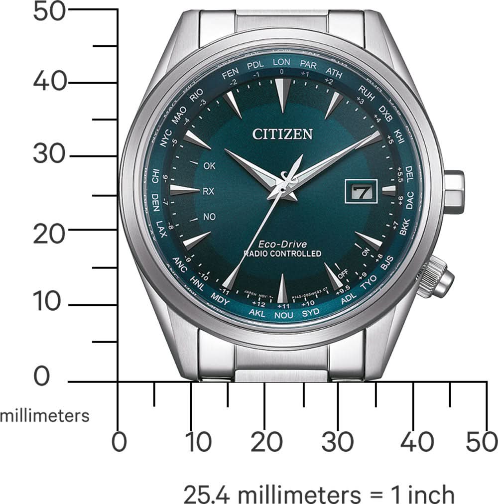 Citizen Radio Controlled CB0270-87L Herrenuhr • Eco-Drive Funk • Saphirglas