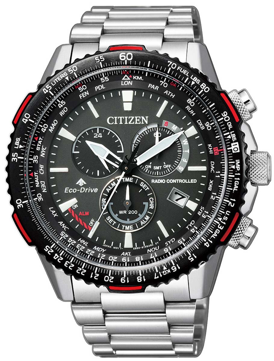 Citizen Sky CB5001-57E Herrenuhr • Eco-Drive • Edelstahl