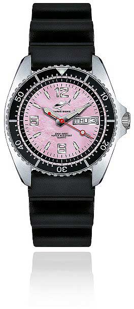Chris Benz ONE Medium 200M CBM-R-KB-SW Damen Uhr • Saphirglas • 20 Bar Wasserdicht