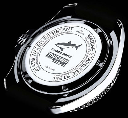 Chris Benz DEEP 300M Automatic SSI Edition Herren Uhr • Automatik • Saphirglas