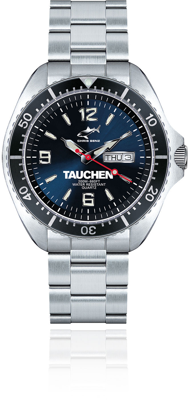 Chris Benz DEEP 300M Automatic SSI Edition Herren Uhr • Automatik • Saphirglas