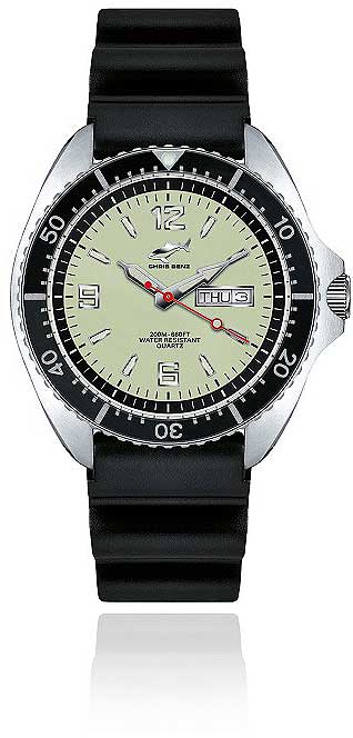 Chris Benz DEEP 300M Automatic SSI Edition Herren Uhr • Hai-geprüft • Automatikwerk