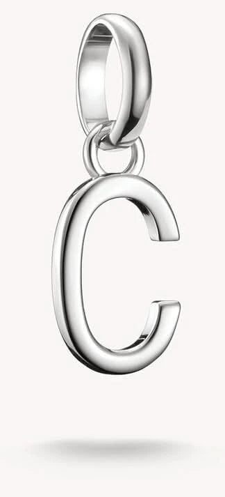 Charm pendant, letter C - Thomas Sabo Model: CC1209-001-21
