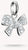 Charm Pendant, Bow - Thomas Sabo Model: CC1235-051-14